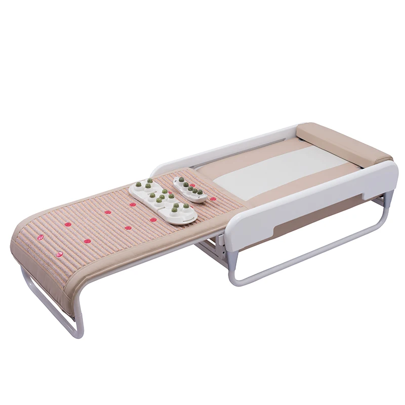GUOHENG Hot Spine Modular Home Folding Infrared Heating Jade Roller Thai Massage Bed