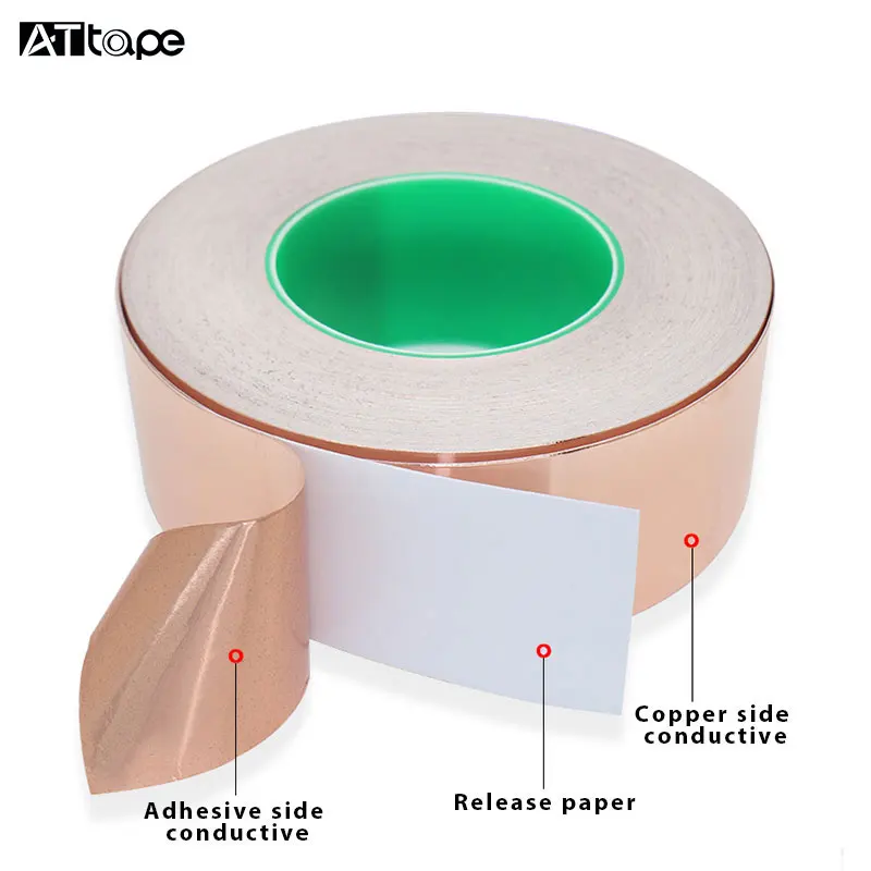 Copper foil tape for mdf slot car tracks conductive copper foil tape