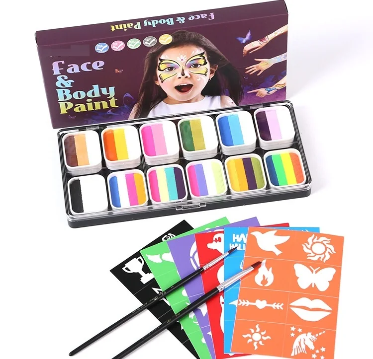 Painting Kit Body And Face Paint Palette Face paint Set Professional For Kid Children