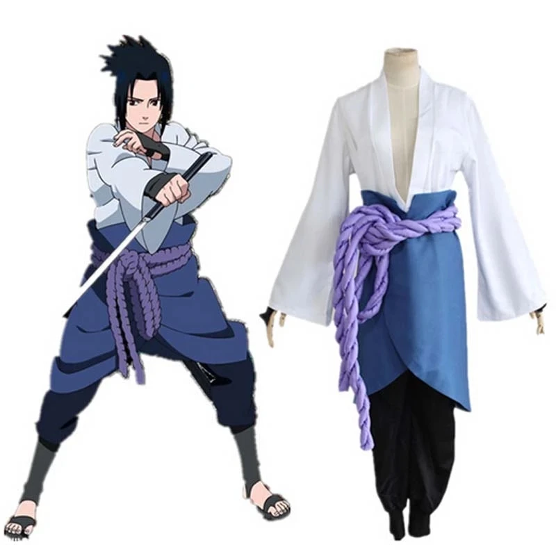 Косплей-костюм Uchiha Sasuke из аниме Haruto Shippuden одежда третьего поколения для Хэллоуина
