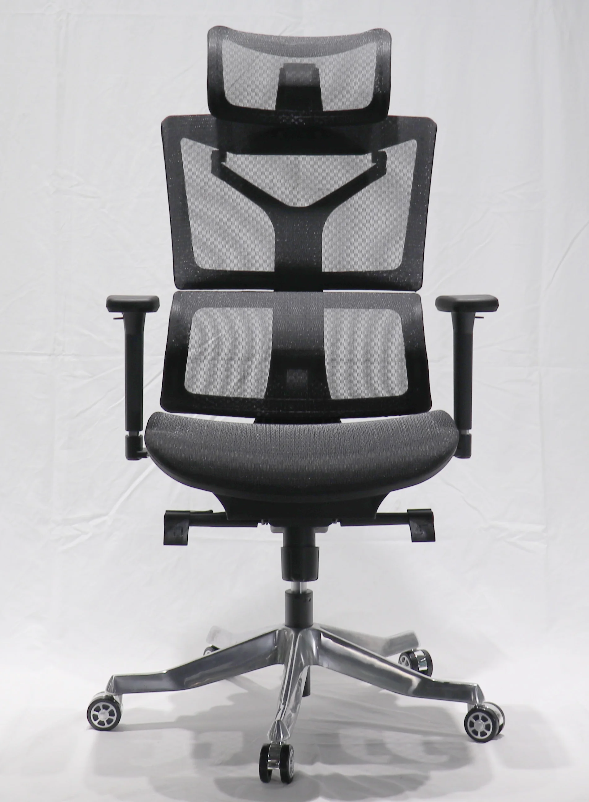 Adjustable armrests modern movable rotating high back ergonomic chair computer mesh chair swivel office chair