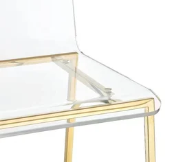 Сделанный на заказ акриловый стул, акриловый стул, Современный барный стул