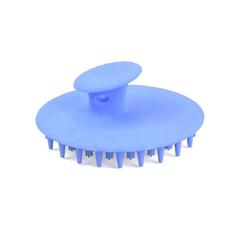 Hot Sale Hair Scalp Comb Shampoo Brush Soft Silicone Scalp Massage Shampoo Hair Brush
