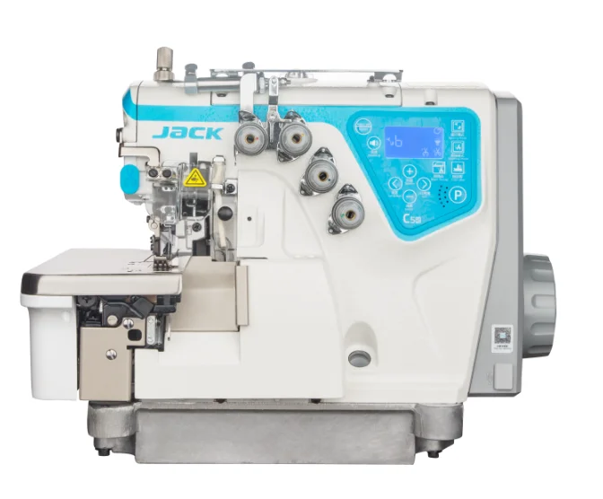 Jack C5SW Advanced Overlock Sewing Machine With Computerized Four Thread Overlock Sewing Machine 5 Thread Upper Sleeve Machine