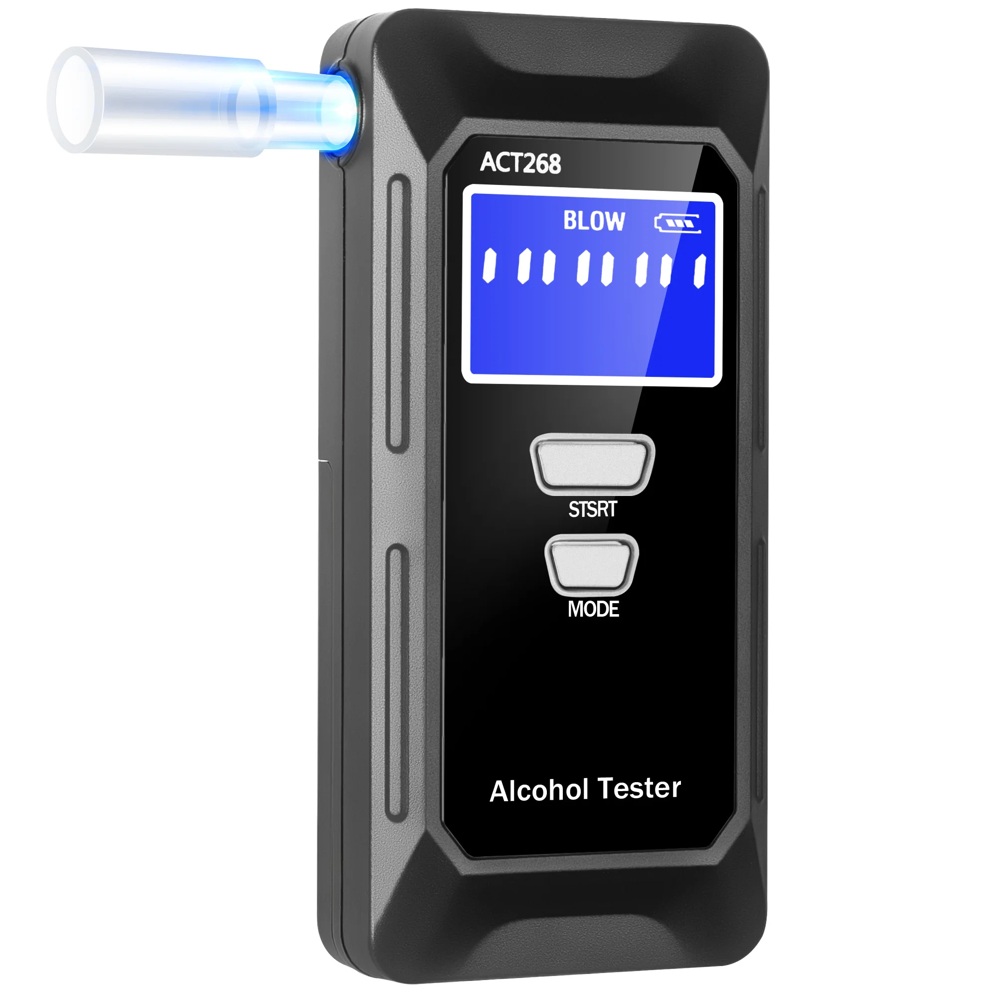 Factory semiconductor sensor breathalyzer personal alkomat car alcohol tester