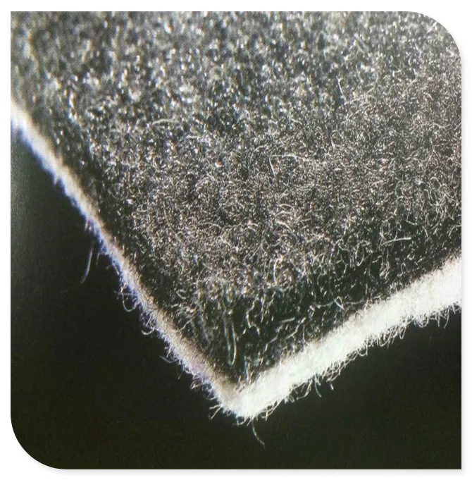 Car Embossed Top Sheet Trunk Liner Non Woven Felt Carpet Moving Blanket Non Woven Needle Cloth Felt Fabric