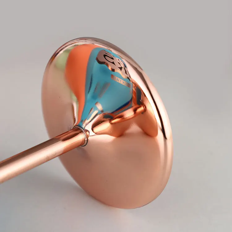 450ml Copper Plated Stainless Steel Champagne Wine Glass