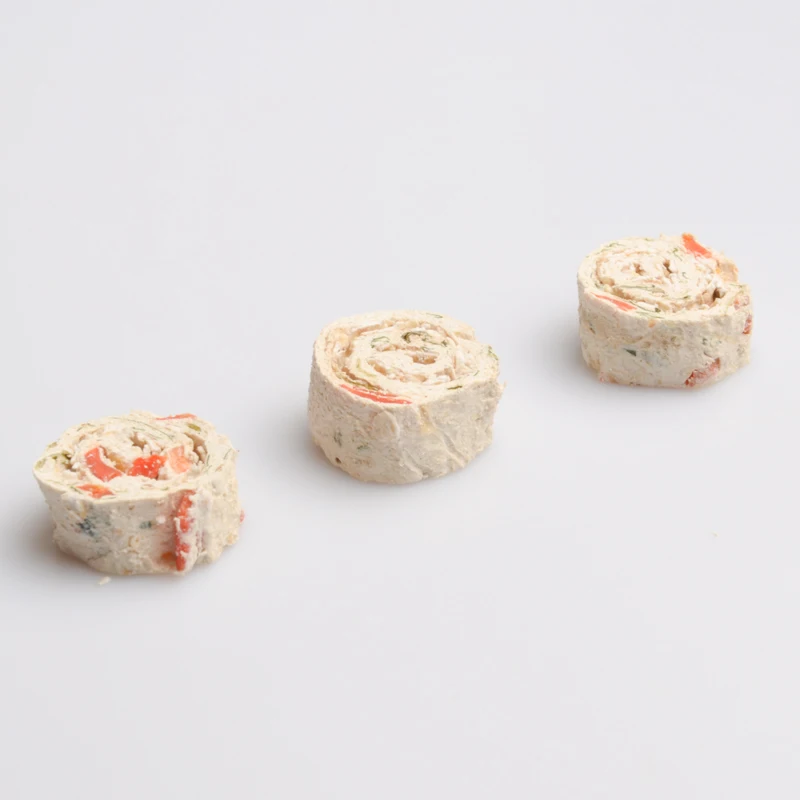 Новая Высококачественная треска кошачья закуска жирная шерсть оптовая цена ролл из трески и овощей