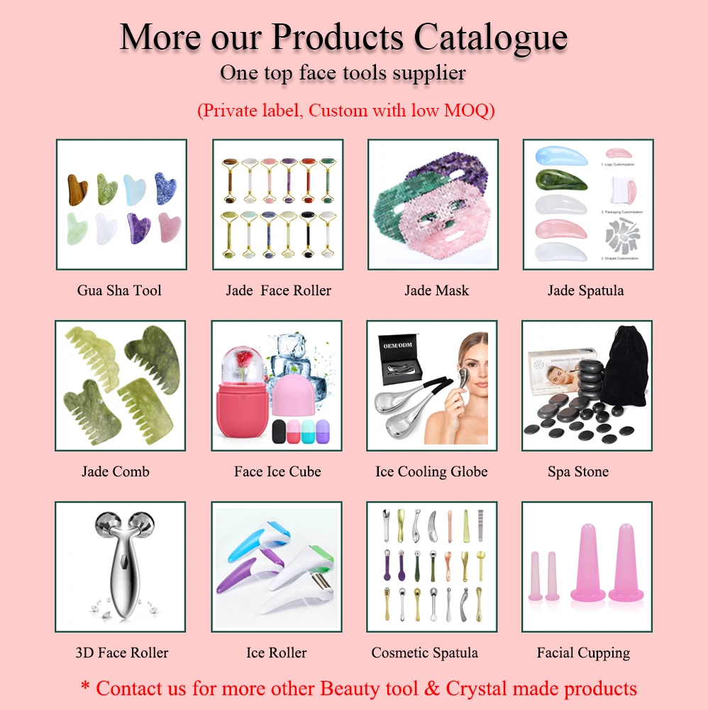 Custom Facial Ice Globes Roller with Glitter, Cryo Ice Globes Stick Face Eye Cooling Massage Tool Beauty Skincare Facial Roller