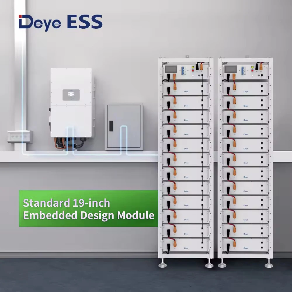 Оптовая цена Deye аккумулятор BOS-GM5.1 409 6 В 512 50 кВтч 100 высокого напряжения аккумуляторная батарея