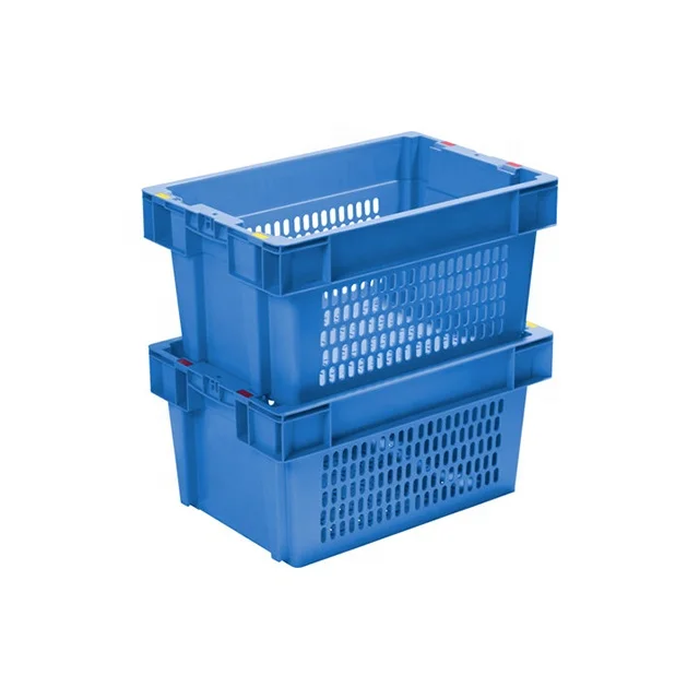 Factory direct sale stack nest plastic crates, fruits and vegetables crates