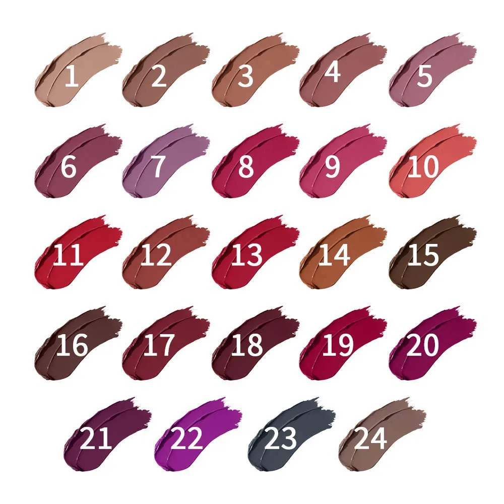 Chinese Factory Lip Makeup Cosmetics Hot Sale waterproof Lipstick Private Label Matte