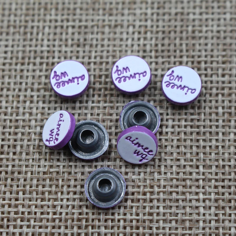 wholesale custom logo fashion design concave decorative studs and rivets