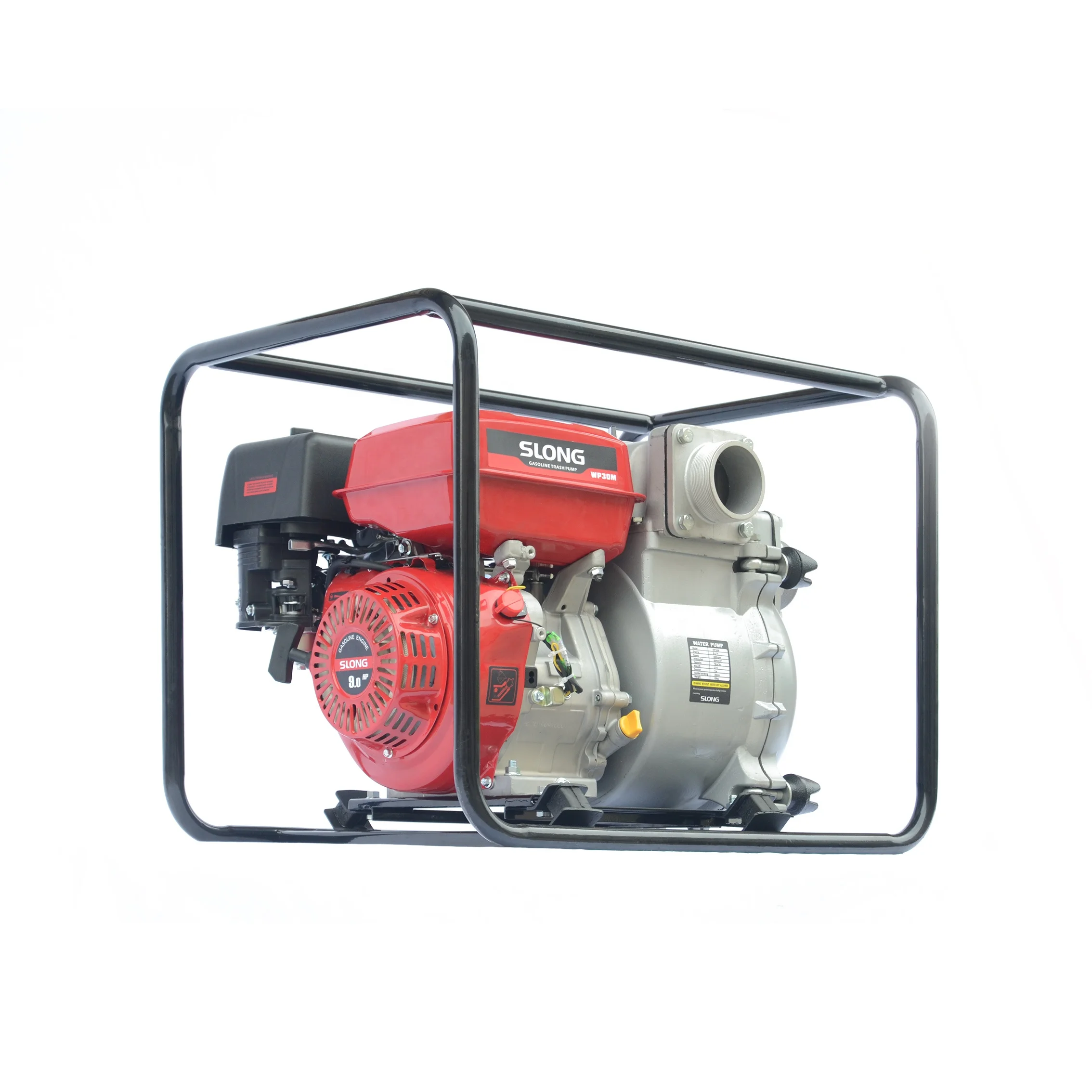 3 Inch City rive clean up used duplex  gasoline mud pump