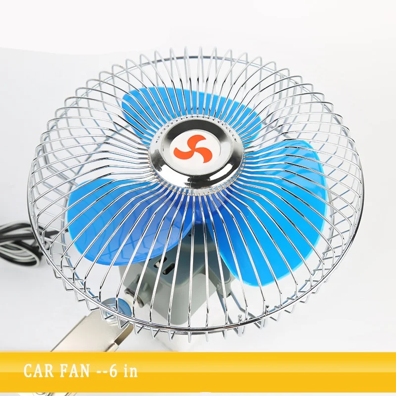 Автомобильный вентилятор 12 В постоянного тока 6 дюймов маленький Электрический для автобуса