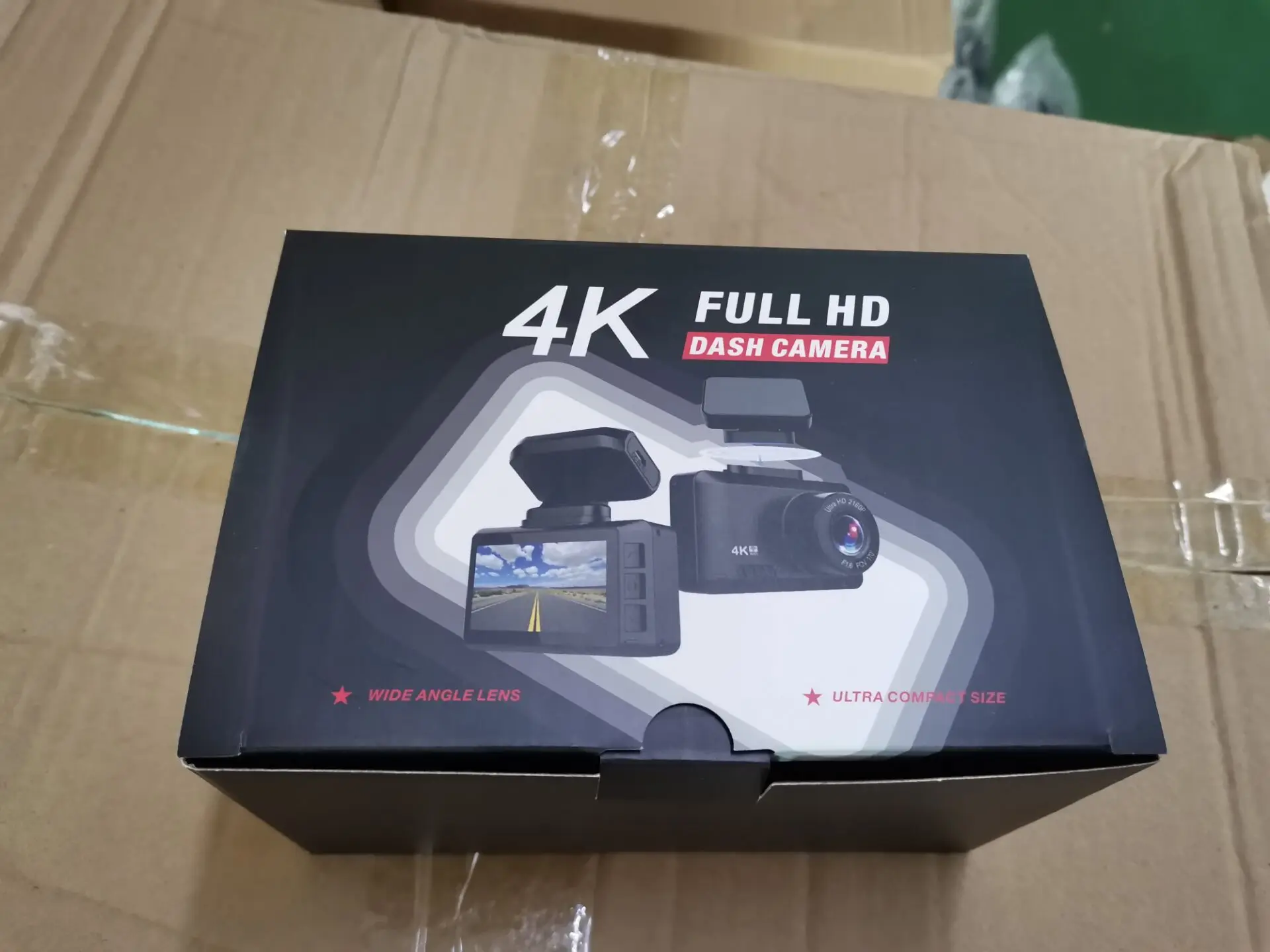 Автомобильный видеорегистратор 2K UHD 4K Высокое разрешение 2160P широкий угол обзора 170 градусов с GPS-трекером