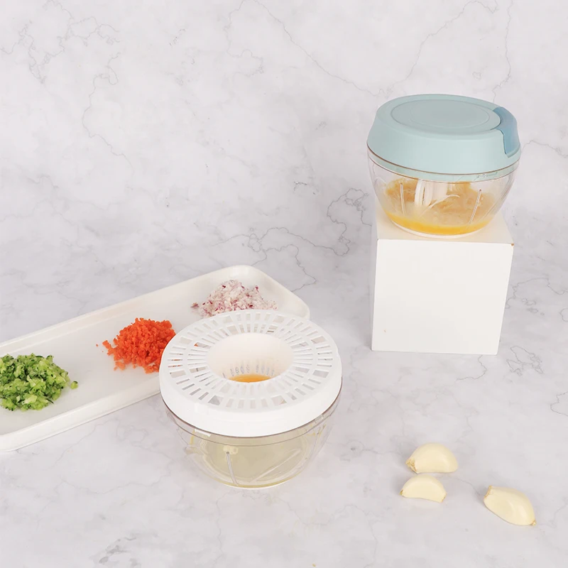 WOKA Kitchen Best selling mini vegetable chopper slicer cutter shredder grinder set for salad fruit Food processor master vegeta