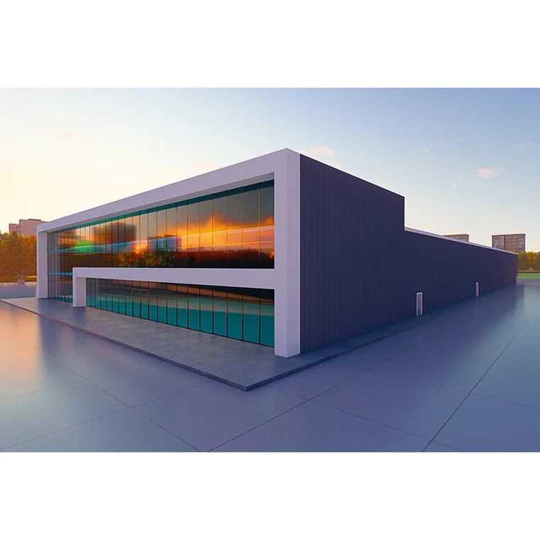 prefabricated steel structure warehouse building light frame building storage shed prefab steel structure workshop