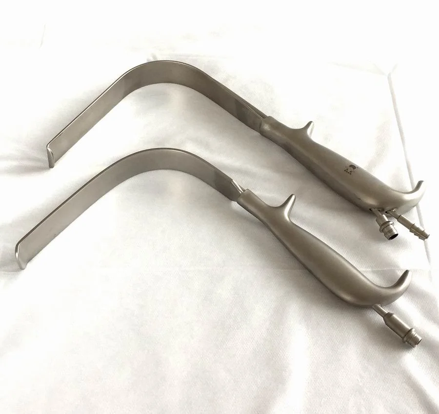 Plastic Surgery Instruments Fiber Optic Light Breast Retractor