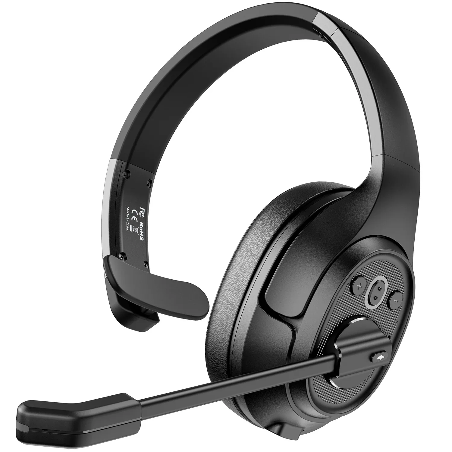 EKSA H1 Headphones with Microphone,PC Headset Computer Headset, Noise Cancelling Mic for iPhone Samsung Laptop PC Business Skype