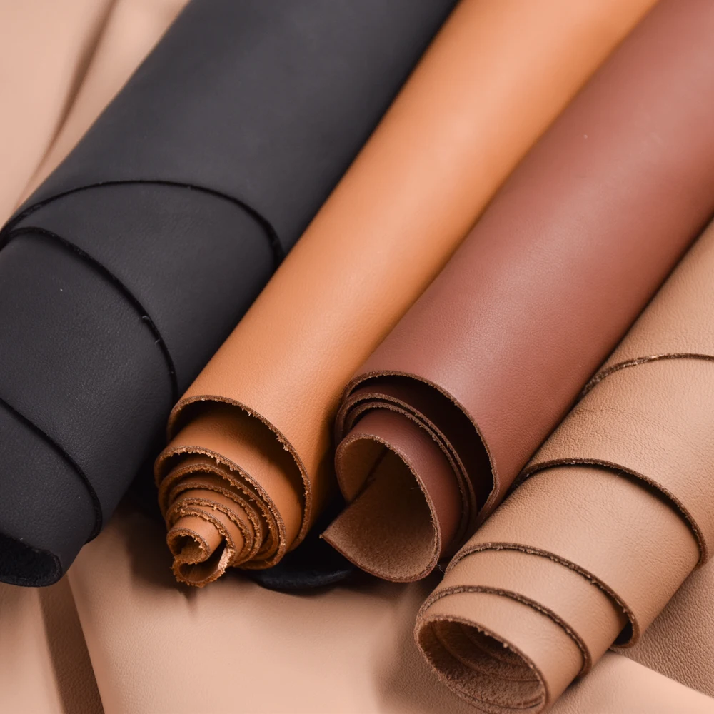Wholesale Cheap Material Artificial PU Leather Microfiber Bonded Real Leather Genuine Leather Bag and Shoe Making Materials