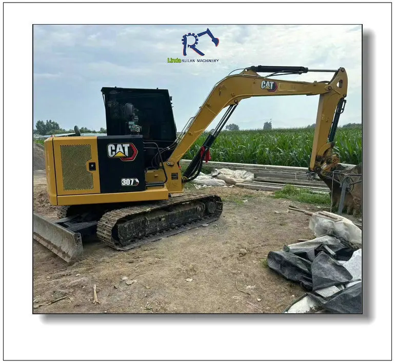 Экскаватор Caterpillar CAT305.5 5 тонн нового поколения с гидравлическим гусеничным катером EPA