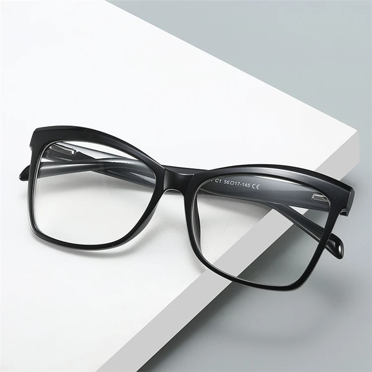 
Custom LOGO transparent fashion glasses new model acetate eyeglasses optical frames 