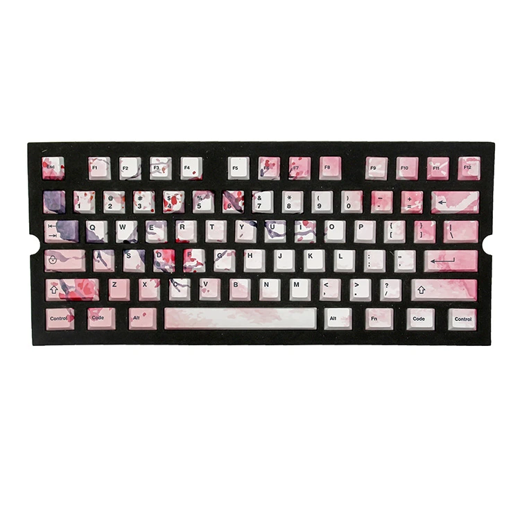 Kingsub 104-key Mechanical Numeric Keyboard Backlit Usb Wired Game Mechanical Keyboard Cap