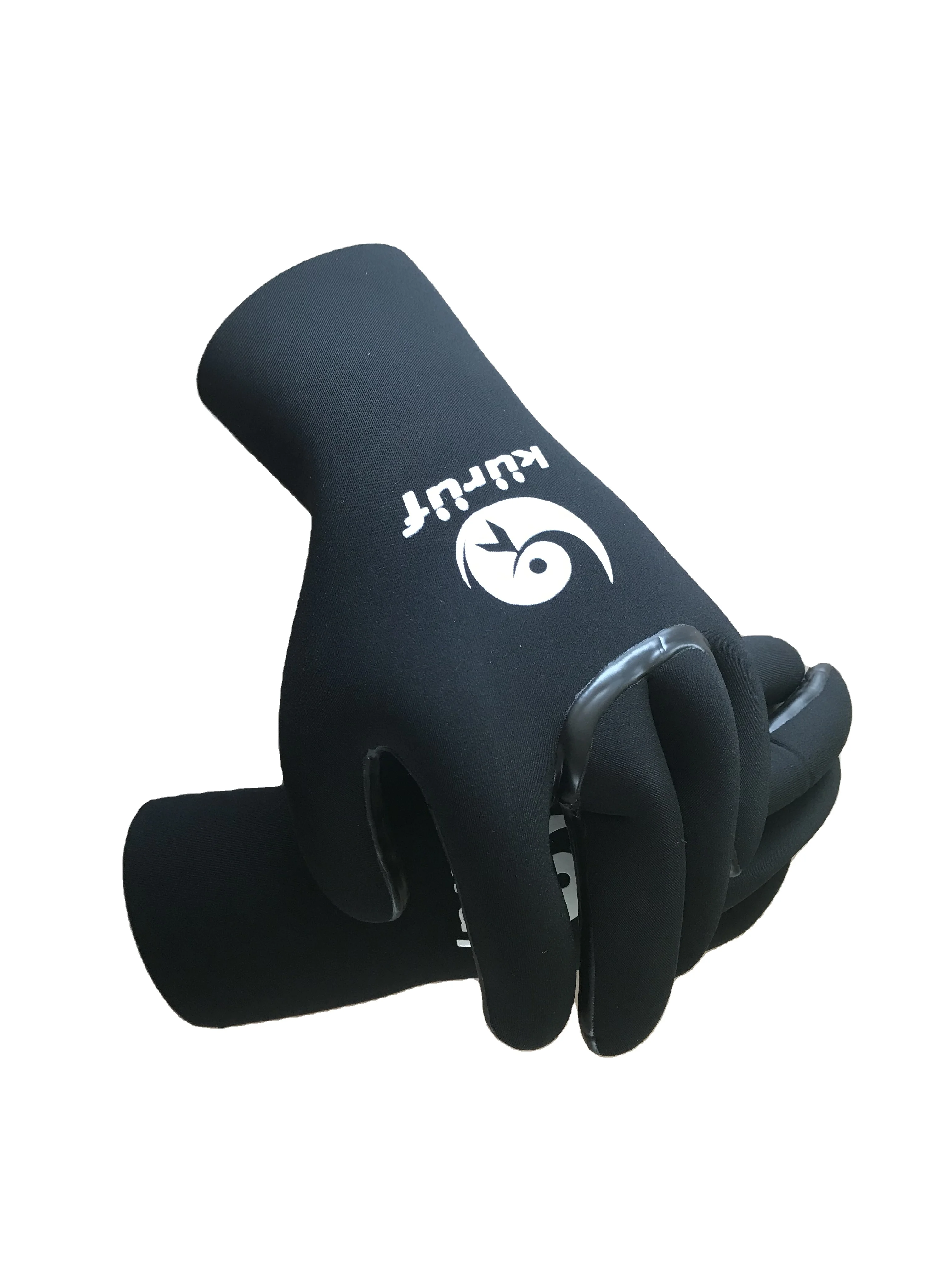 Неопреновые перчатки для подводного костюма, приклеенные Нескользящие эластичные устойчивые к ударам ножом износостойкие теплые регулируемые ремни