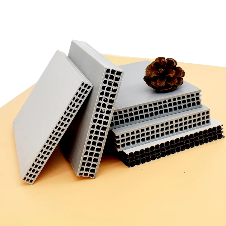 Customized House Slab Molds To Build Cement Walls Construction Round Wood Panel Pp Plastic Formwork Board