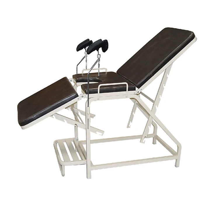 Latest innovative products high end Traditional Metal Gynecological Examination Bed for Hospital