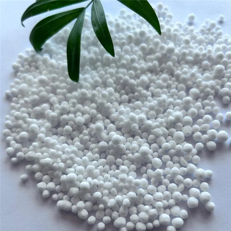 Organic Nitrogen 46N Sulfur Coated Granules 25kg Bag Slow Release Urea N46 Enhances Rice Fertility Crystal Prilled Powder