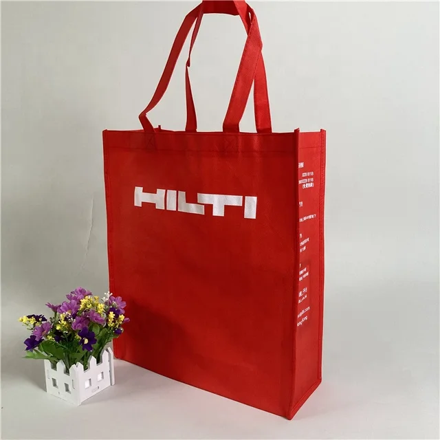 Custom Tote Packaging Shopping Bag Machine Paper Cotton Shopping Bag Food With Logo Custom Print Plastic Unique Shopping Bag