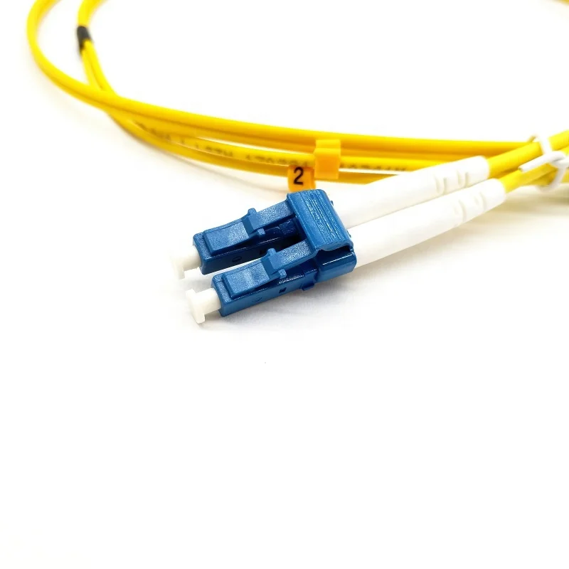  Ftth LC UPC к FC дуплексный одномодовый MM G657A или оптоволоконный Соединительный шнур