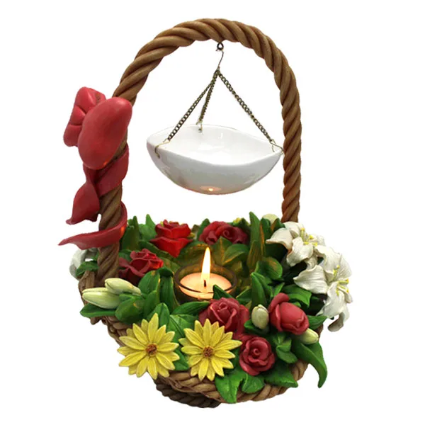 Resin Essential Oil Burner Incense Burner Floral Series Custom Design