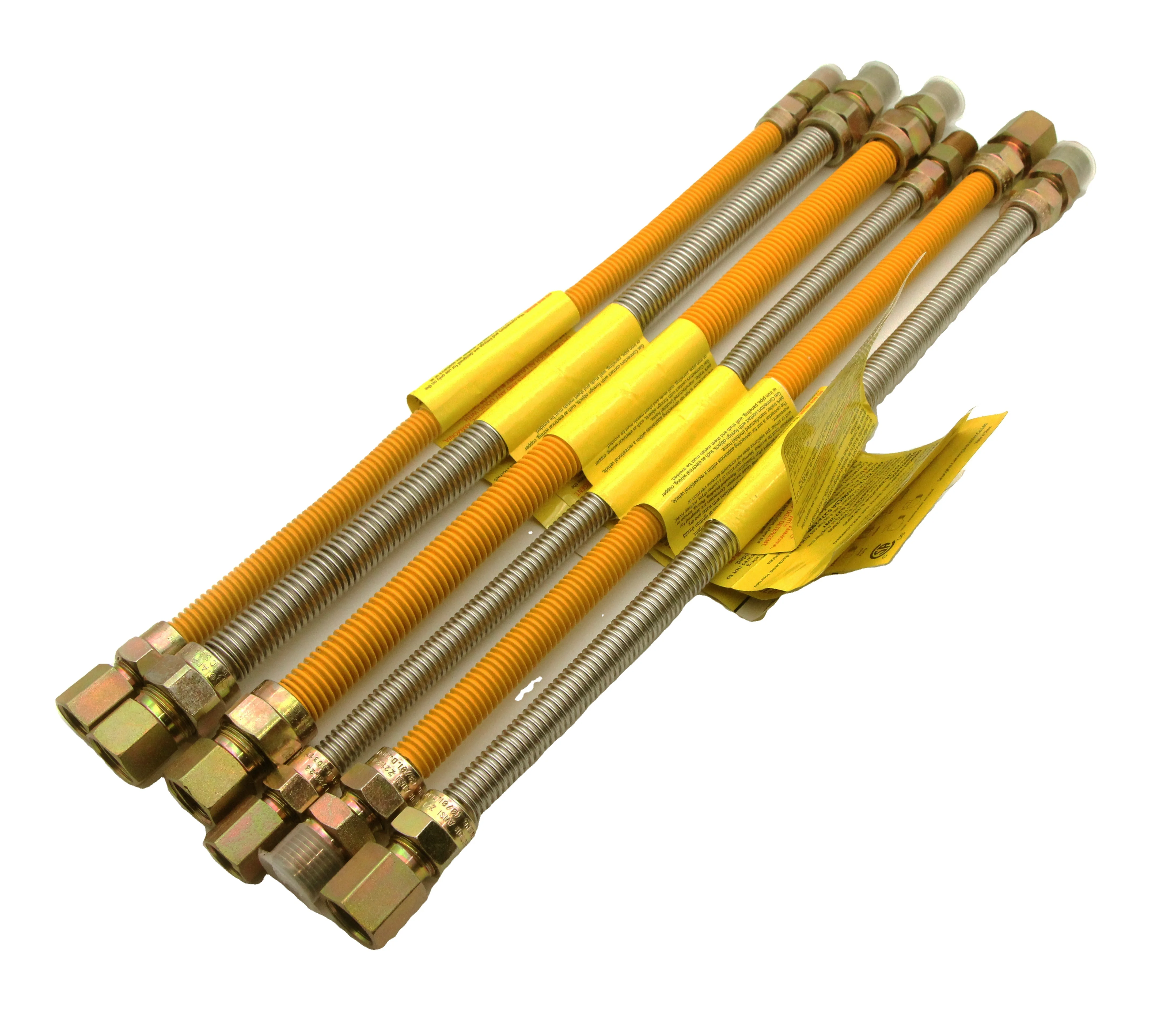 Сертифицированные CSA гибкие трубы из нержавеющей стали газовый шланг соединитель для газовой плиты