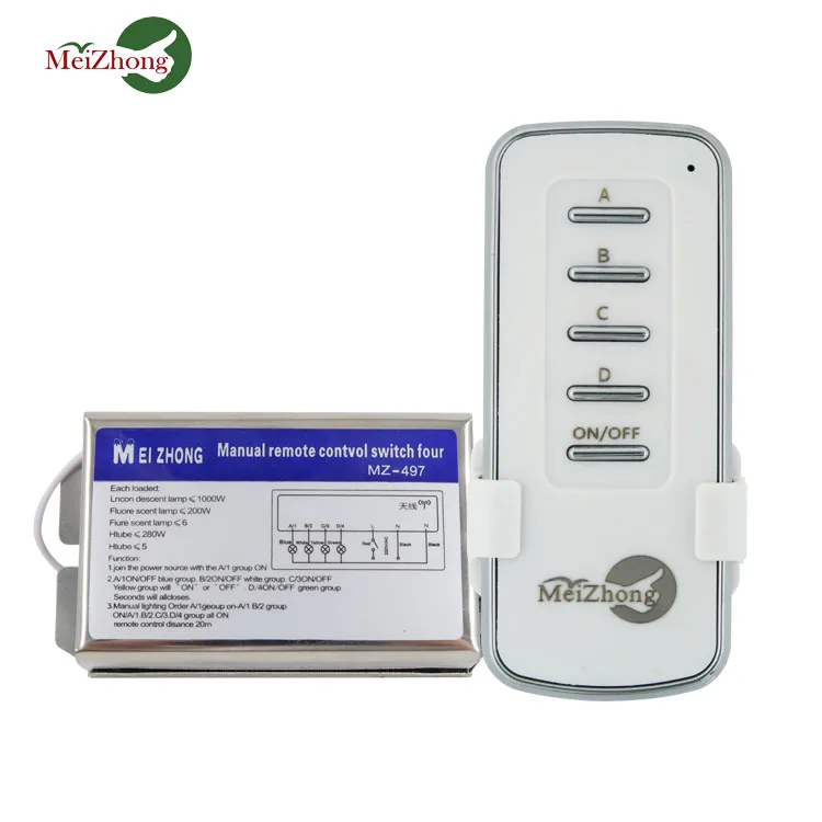 MeizhonghouseholdLight switch30 meters distanceWireless remote control switch