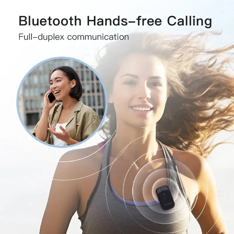 Outdoor Portable Mini Wireless Bluetooth 5.4 Speaker IPX5 Waterproof Wearable Magnetic Clip-on Bluetooth Speaker Audio