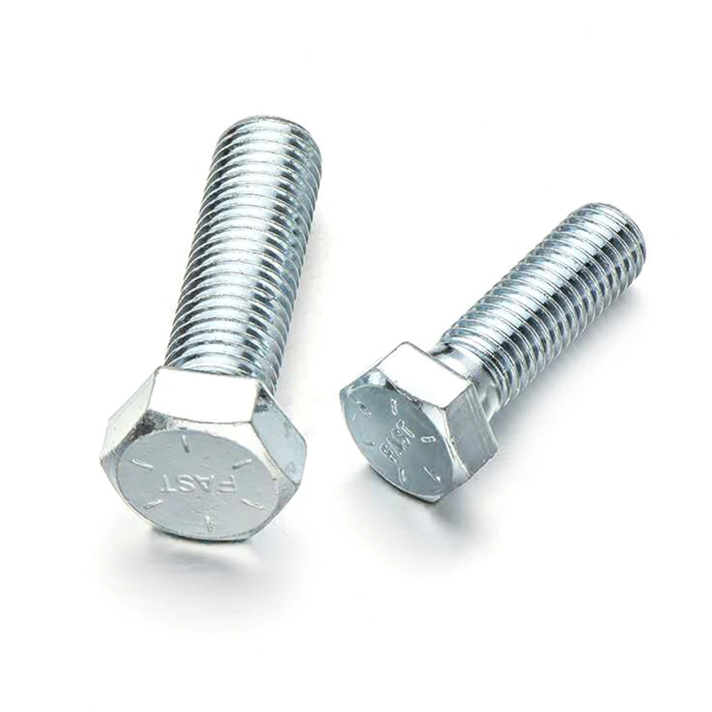 Grade 5 Grade 8 Hexagon Bolt And Nut Black Class 8.8 10.9 12.9 Hex Cap Screws