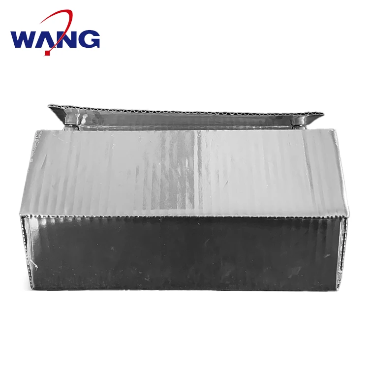 Waterproof and moisture-proof double-sided aluminum coated insulated carton Aquatic products packaging express box