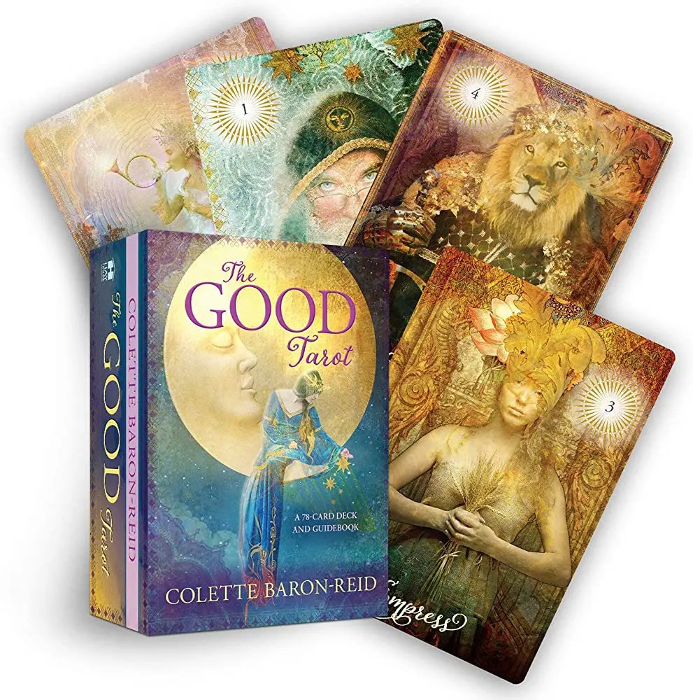 Divination Fate Oracle Tarot Deck Board Game Party Cards Game Good Tarot Cards with Guidebook