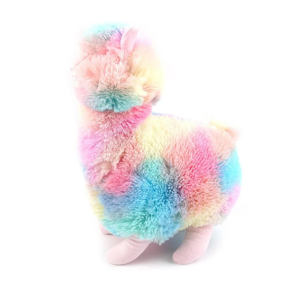 Cute Rainbow Sheep Plush Toy Animals Alpaca Dolls Stuffed Sheep Doll Soft Toy Kids Animals Plush Toy