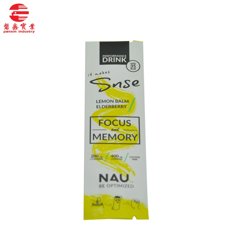 Customized Printed Foil High Quality Wholesale Lemon Balm Elderberry Performance Drink with High Nutrition  Food Packing Bag