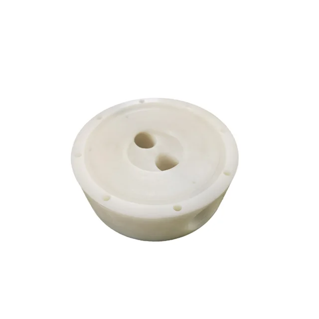 Precision machining services for plastic parts pump head coupling valve seat spring guide pillar non-standard customization