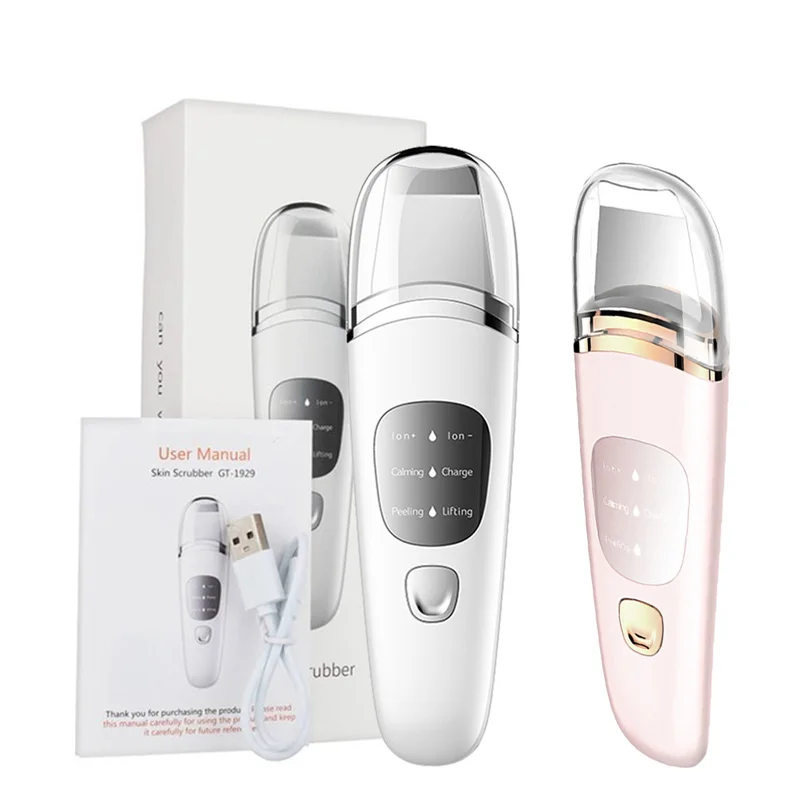 Professional Electric Sonic Ultrasonic Facial Dead Skin Scrubber Hard Skin File Callus Remover Ultrasonic Skin Scrubber Spatula