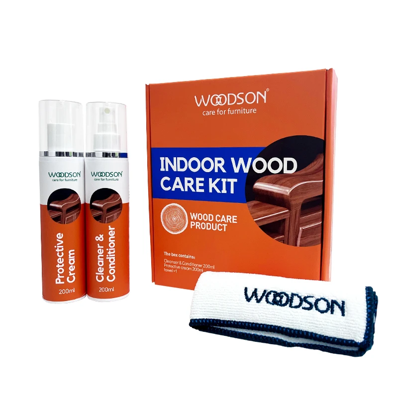 Wood Cleaner Spray and Polish Wood Beeswax Protective Cream Wooden Furniture Surface Cleaner