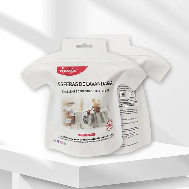 Custom Biodegradable Laundry Detergent strong Scent water soluble film Beads gel pod ball private label laundry detergent pods