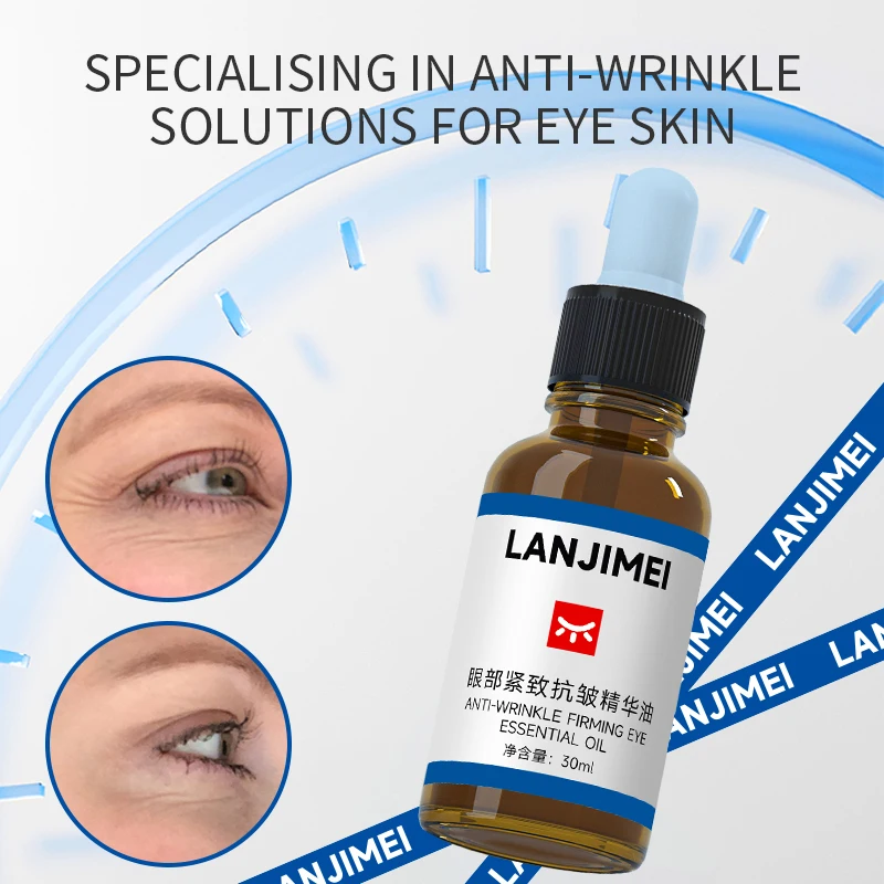 Customized Dark Circle Removal Anti-Aging Anti Wrinkle Eye Essence Hyaluronic Acid  Skin Care Eye Essence for Eye Care