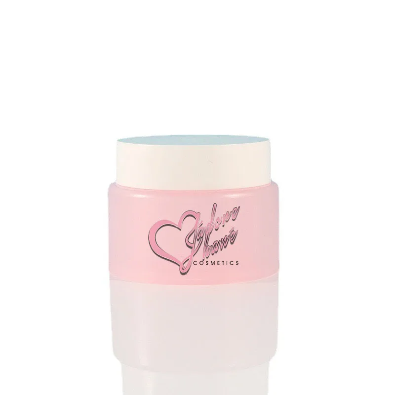 Round pp Plastic Pink 100g Face Cream Night Cream Day Cream jar supports custom LOGO