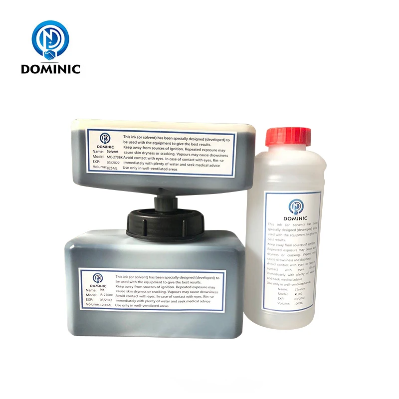 1200ML ink IR-270BK with goood adhesion in soft plastic for inkjet printer